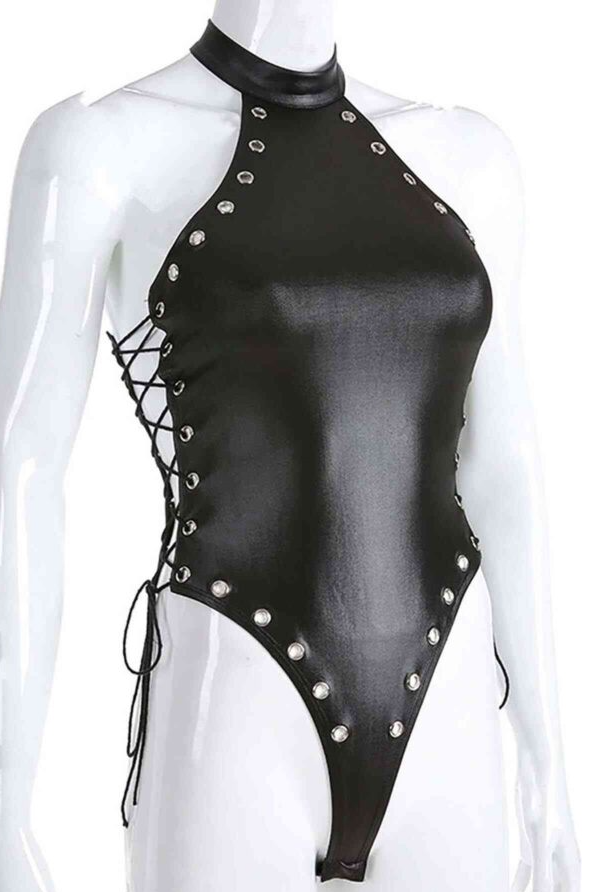 COLARİA™ Fantezi Yanları Kuş Gözlü Yandan Bağlamalı Seksi Babydol